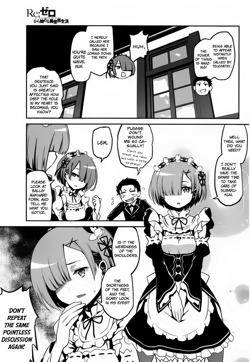 Re:Zero Kara Hajimeru Isekai Seikatsu - Dainishou - Yashiki no Shuukan Hen Chapter 3 page 9 - Chapter 3
