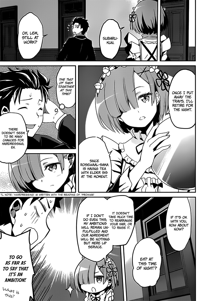 Re:Zero Kara Hajimeru Isekai Seikatsu - Dainishou - Yashiki no Shuukan Hen Chapter 4 page 28 - Chapter 4