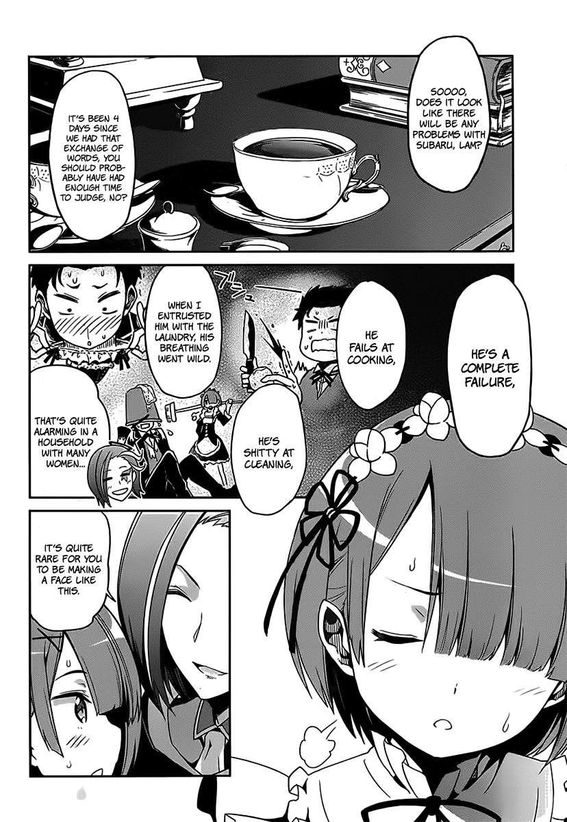 Re:Zero Kara Hajimeru Isekai Seikatsu - Dainishou - Yashiki no Shuukan Hen Chapter 4 page 7 - Chapter 4