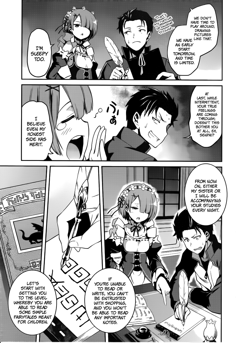 Re:Zero Kara Hajimeru Isekai Seikatsu - Dainishou - Yashiki no Shuukan Hen Chapter 6 page 17 - Chapter 6