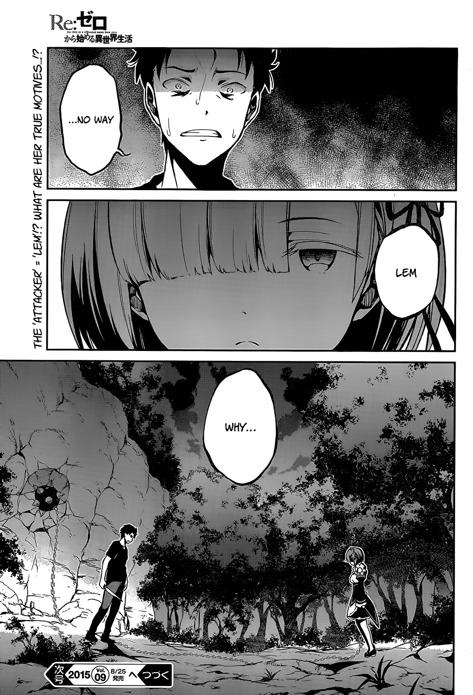 Re:Zero Kara Hajimeru Isekai Seikatsu - Dainishou - Yashiki no Shuukan Hen Chapter 8 page 36 - Chapter 8