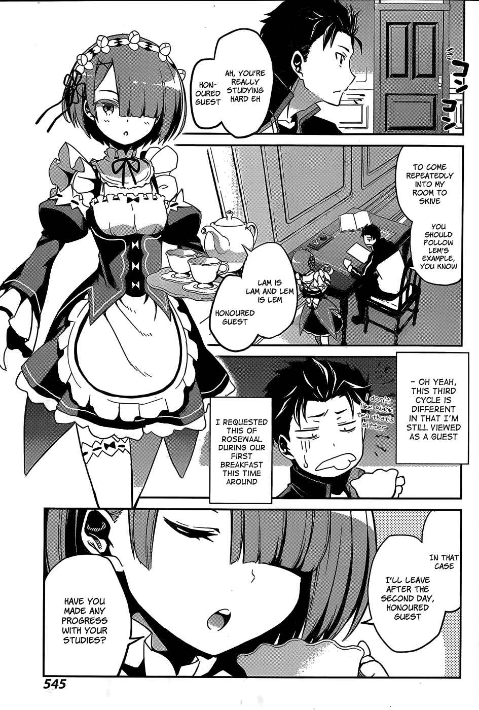 Re:Zero Kara Hajimeru Isekai Seikatsu - Dainishou - Yashiki no Shuukan Hen Chapter 8 page 6 - Chapter 8