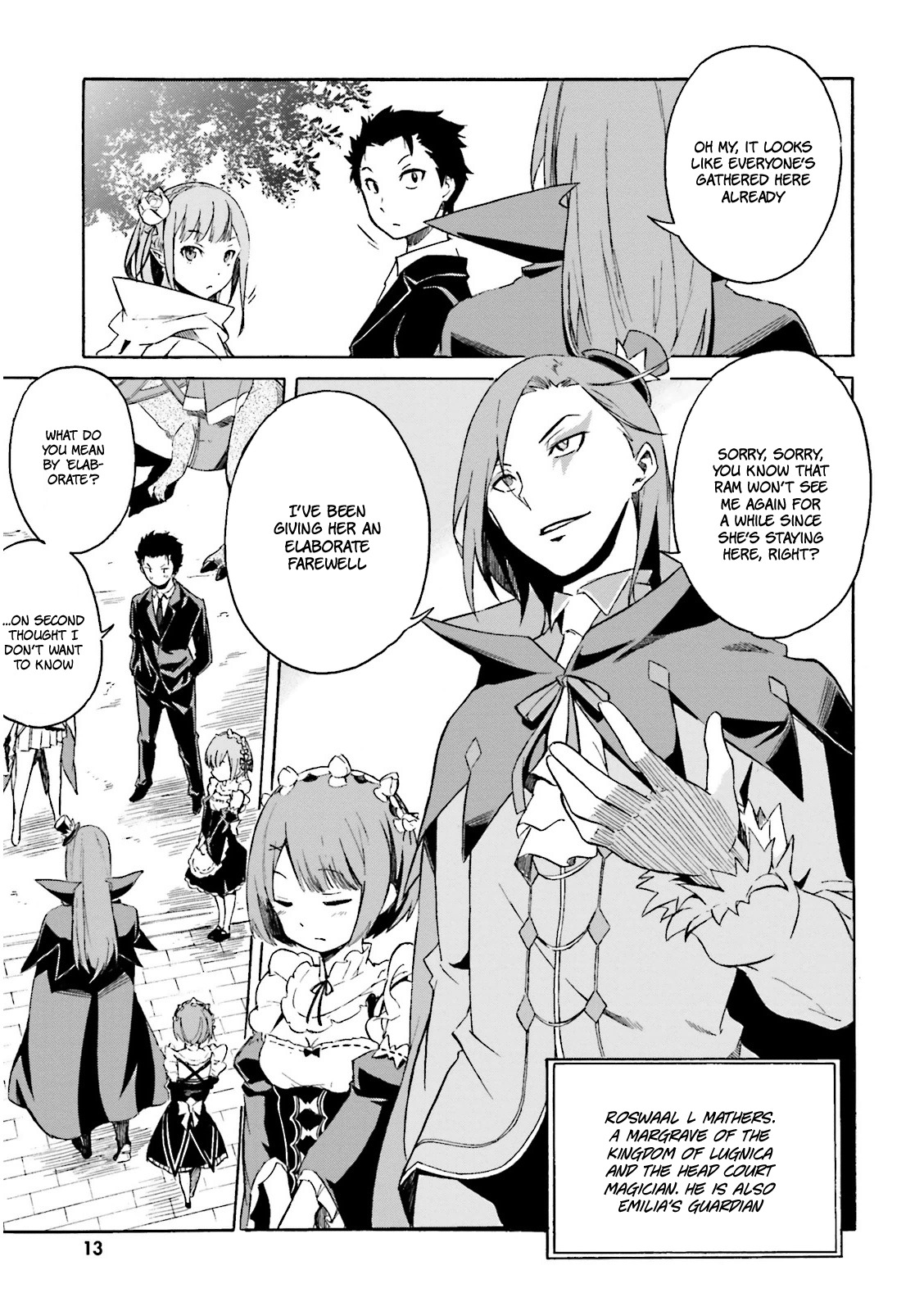 Re:Zero kara Hajimeru Isekai Seikatsu - Daisanshou - Truth of Zero Chapter 1 page 15 - Chapter 1: A Peaceful Early Morning