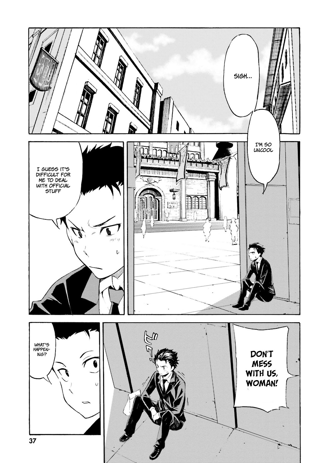 Re:Zero kara Hajimeru Isekai Seikatsu - Daisanshou - Truth of Zero Chapter 1 page 38 - Chapter 1: A Peaceful Early Morning