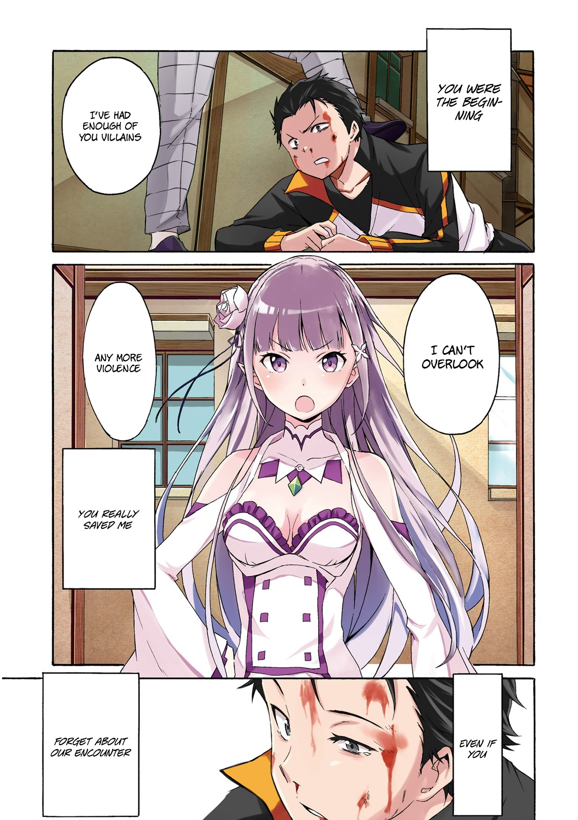 Re:Zero kara Hajimeru Isekai Seikatsu - Daisanshou - Truth of Zero Chapter 1 page 4 - Chapter 1: A Peaceful Early Morning