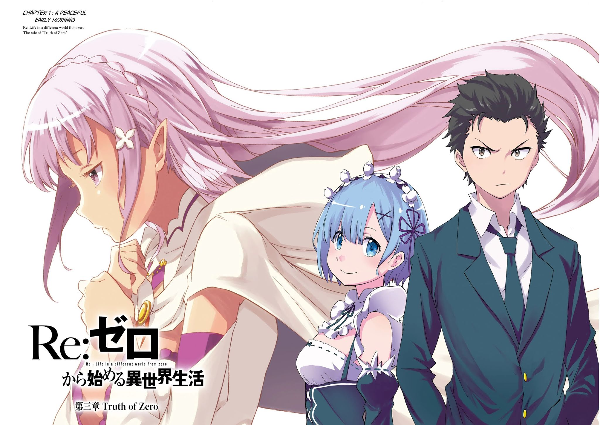 Re:Zero kara Hajimeru Isekai Seikatsu - Daisanshou - Truth of Zero Chapter 1 page 5 - Chapter 1: A Peaceful Early Morning