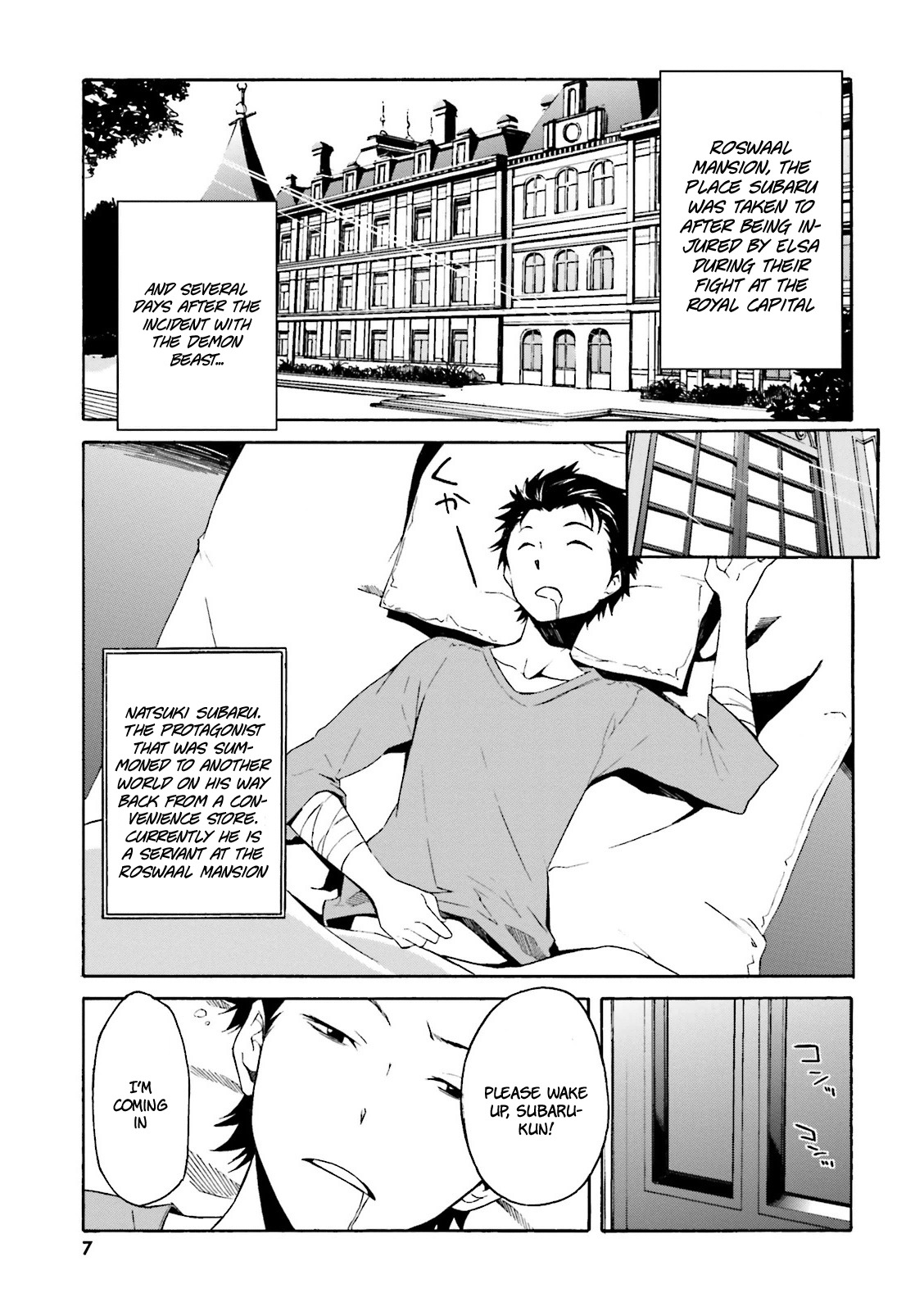 Re:Zero kara Hajimeru Isekai Seikatsu - Daisanshou - Truth of Zero Chapter 1 page 9 - Chapter 1: A Peaceful Early Morning