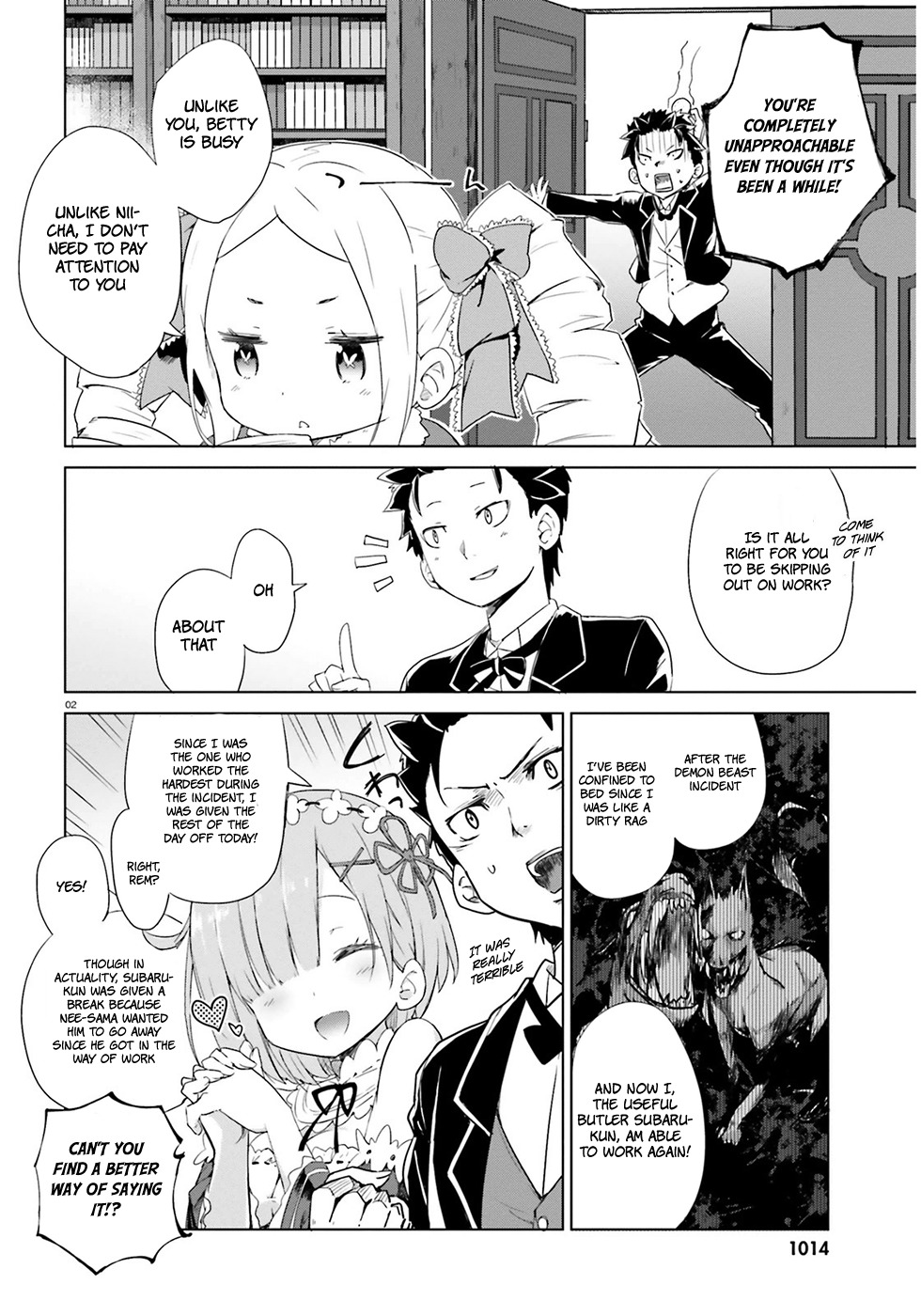Re:Zero kara Hajimeru Isekai Seikatsu - Daisanshou - Truth of Zero Chapter 10.5 page 3 - Chapter 10.5: Extra