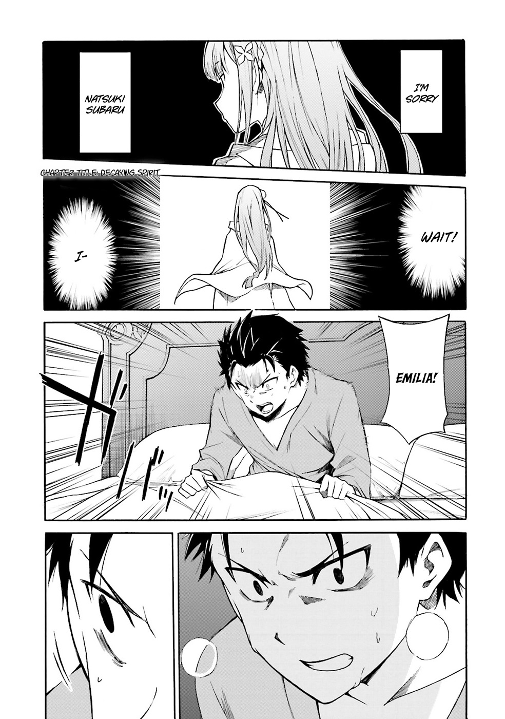 Re:Zero kara Hajimeru Isekai Seikatsu - Daisanshou - Truth of Zero Chapter 10 page 2 - Chapter 10: Decaying Spirit