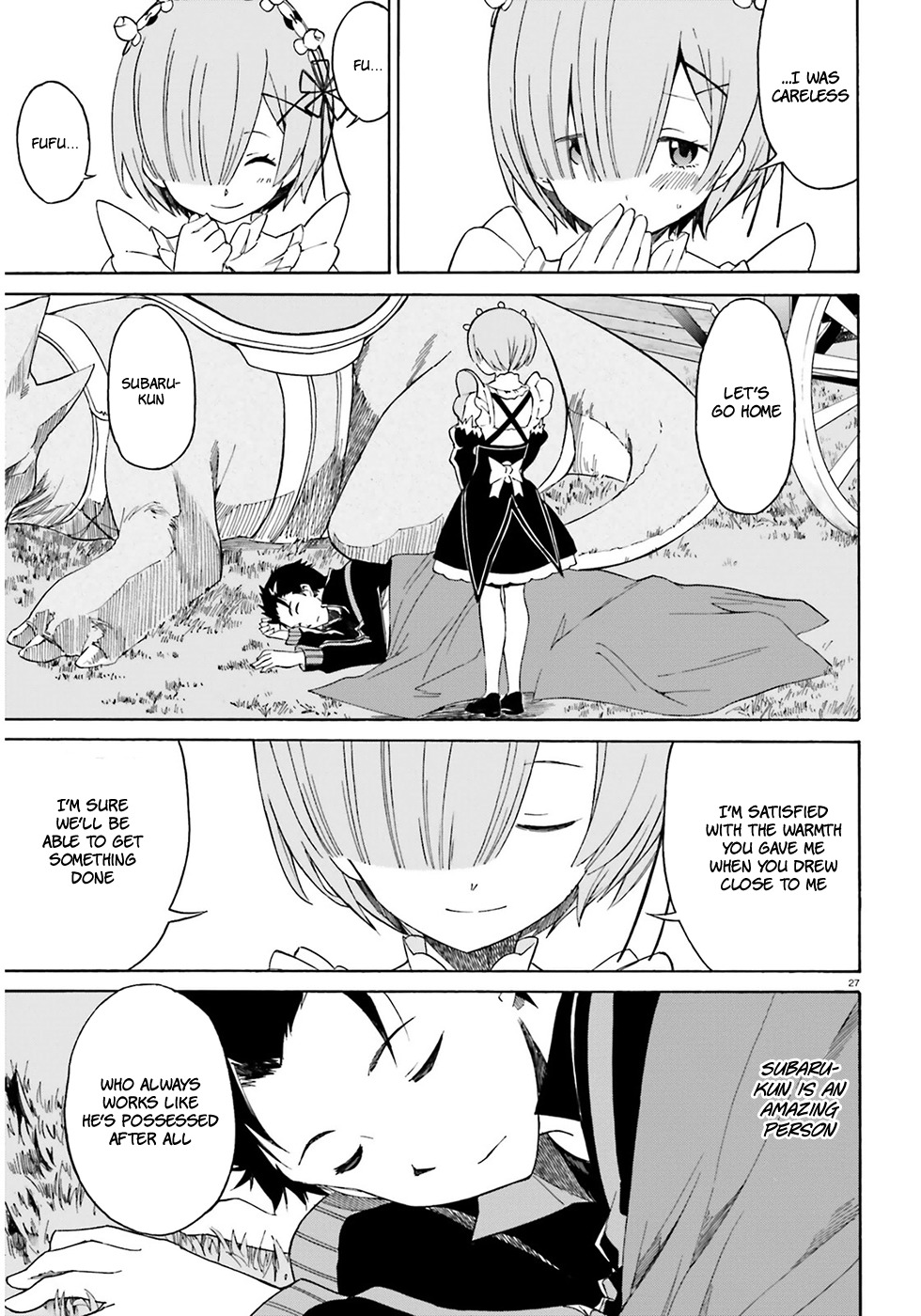 Re:Zero kara Hajimeru Isekai Seikatsu - Daisanshou - Truth of Zero Chapter 13 page 28 - Chapter 13: The Surface Of Insanity