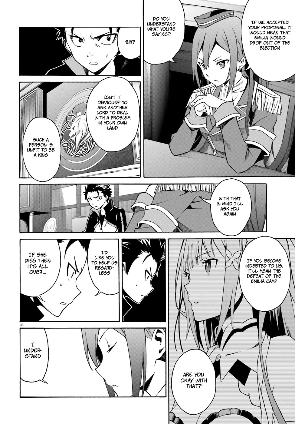 Re:Zero kara Hajimeru Isekai Seikatsu - Daisanshou - Truth of Zero Chapter 16 page 10 - Chapter 16: Immature Negotiation