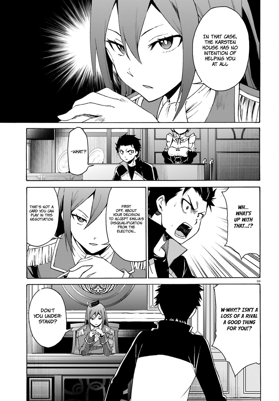 Re:Zero kara Hajimeru Isekai Seikatsu - Daisanshou - Truth of Zero Chapter 16 page 11 - Chapter 16: Immature Negotiation
