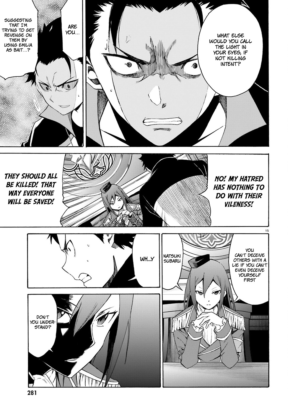 Re:Zero kara Hajimeru Isekai Seikatsu - Daisanshou - Truth of Zero Chapter 16 page 17 - Chapter 16: Immature Negotiation