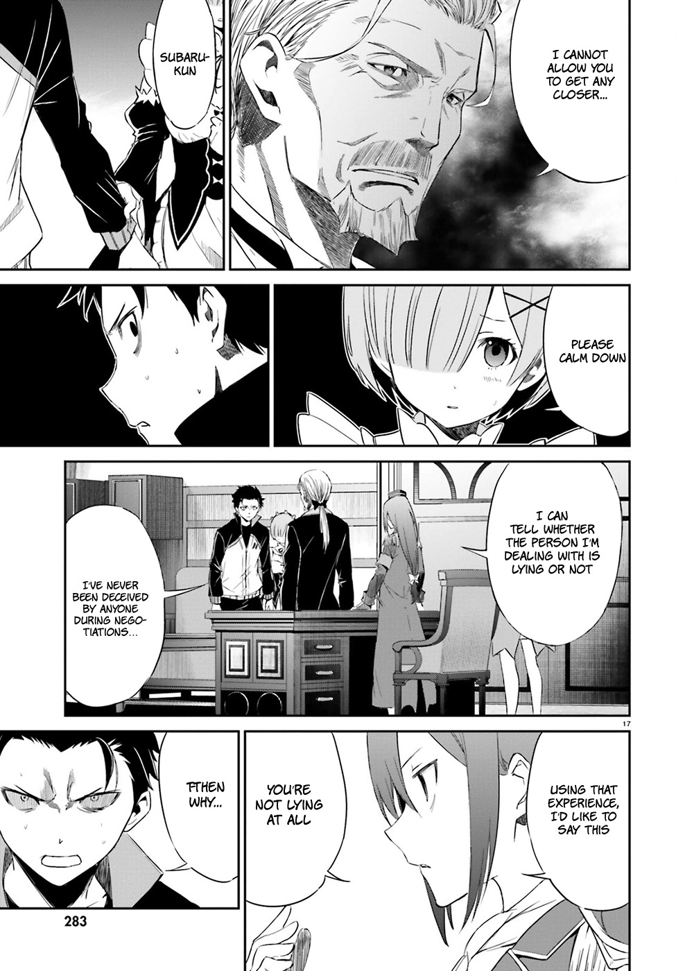 Re:Zero kara Hajimeru Isekai Seikatsu - Daisanshou - Truth of Zero Chapter 16 page 19 - Chapter 16: Immature Negotiation