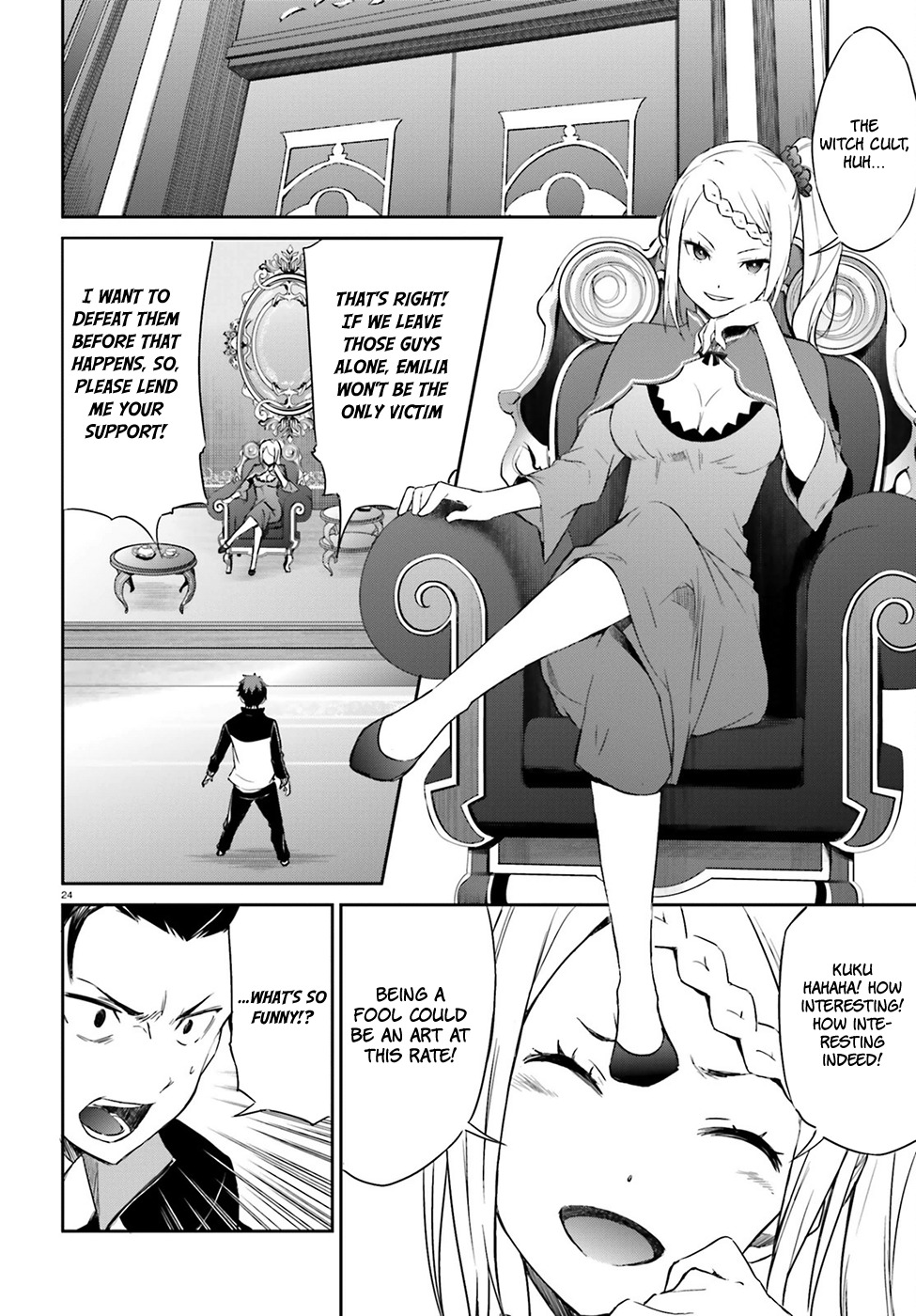 Re:Zero kara Hajimeru Isekai Seikatsu - Daisanshou - Truth of Zero Chapter 16 page 26 - Chapter 16: Immature Negotiation