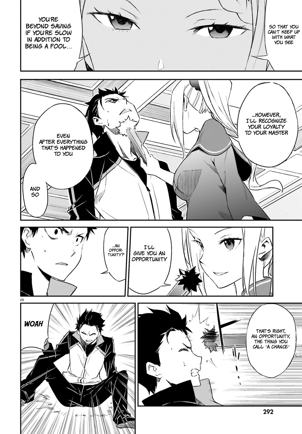 Re:Zero kara Hajimeru Isekai Seikatsu - Daisanshou - Truth of Zero Chapter 16 page 28 - Chapter 16: Immature Negotiation