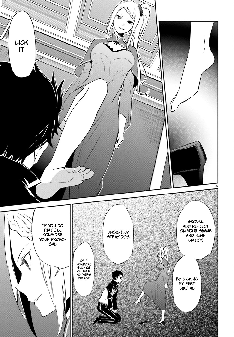 Re:Zero kara Hajimeru Isekai Seikatsu - Daisanshou - Truth of Zero Chapter 16 page 29 - Chapter 16: Immature Negotiation