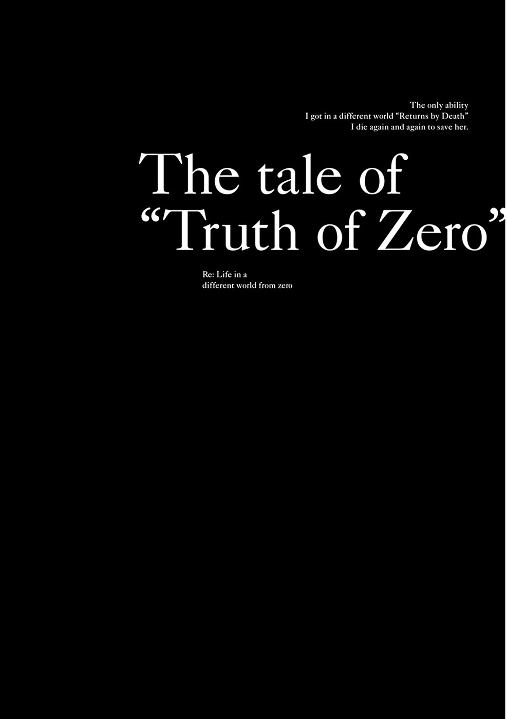Re:Zero kara Hajimeru Isekai Seikatsu - Daisanshou - Truth of Zero Chapter 2 page 2 - Chapter 2: The Orange Girl