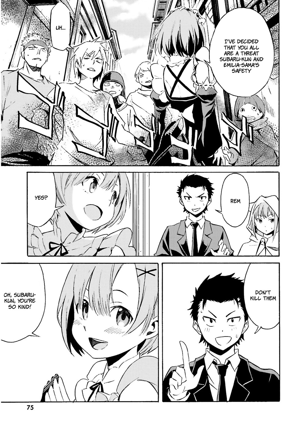 Re:Zero kara Hajimeru Isekai Seikatsu - Daisanshou - Truth of Zero Chapter 2 page 35 - Chapter 2: The Orange Girl
