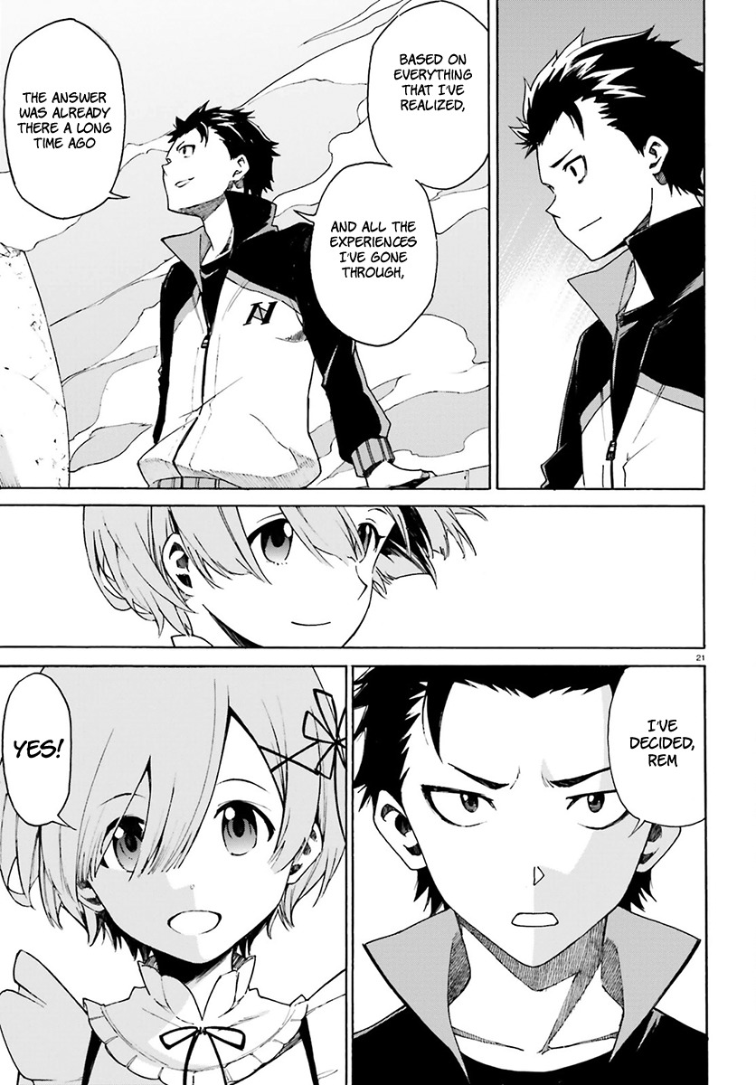 Re:Zero kara Hajimeru Isekai Seikatsu - Daisanshou - Truth of Zero Chapter 21 page 22 - Chapter 21
