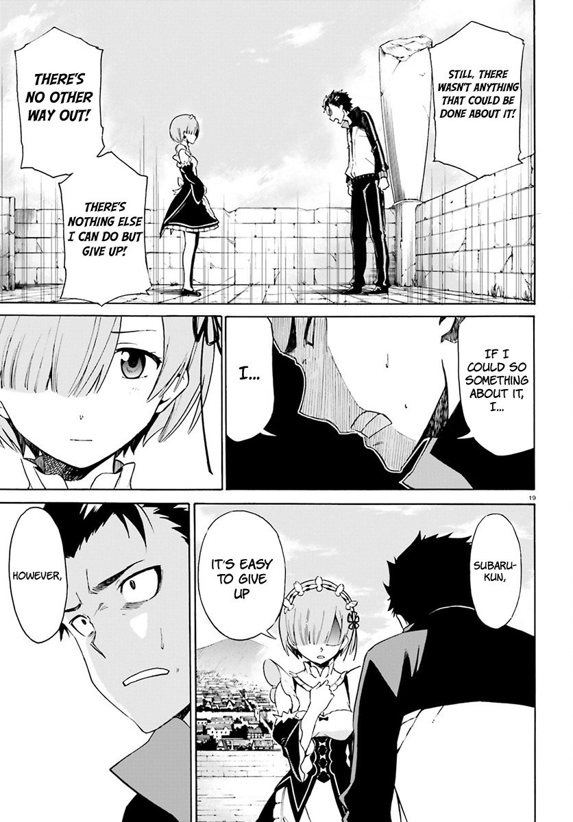 Re:Zero kara Hajimeru Isekai Seikatsu - Daisanshou - Truth of Zero Chapter 22 page 21 - Chapter 22