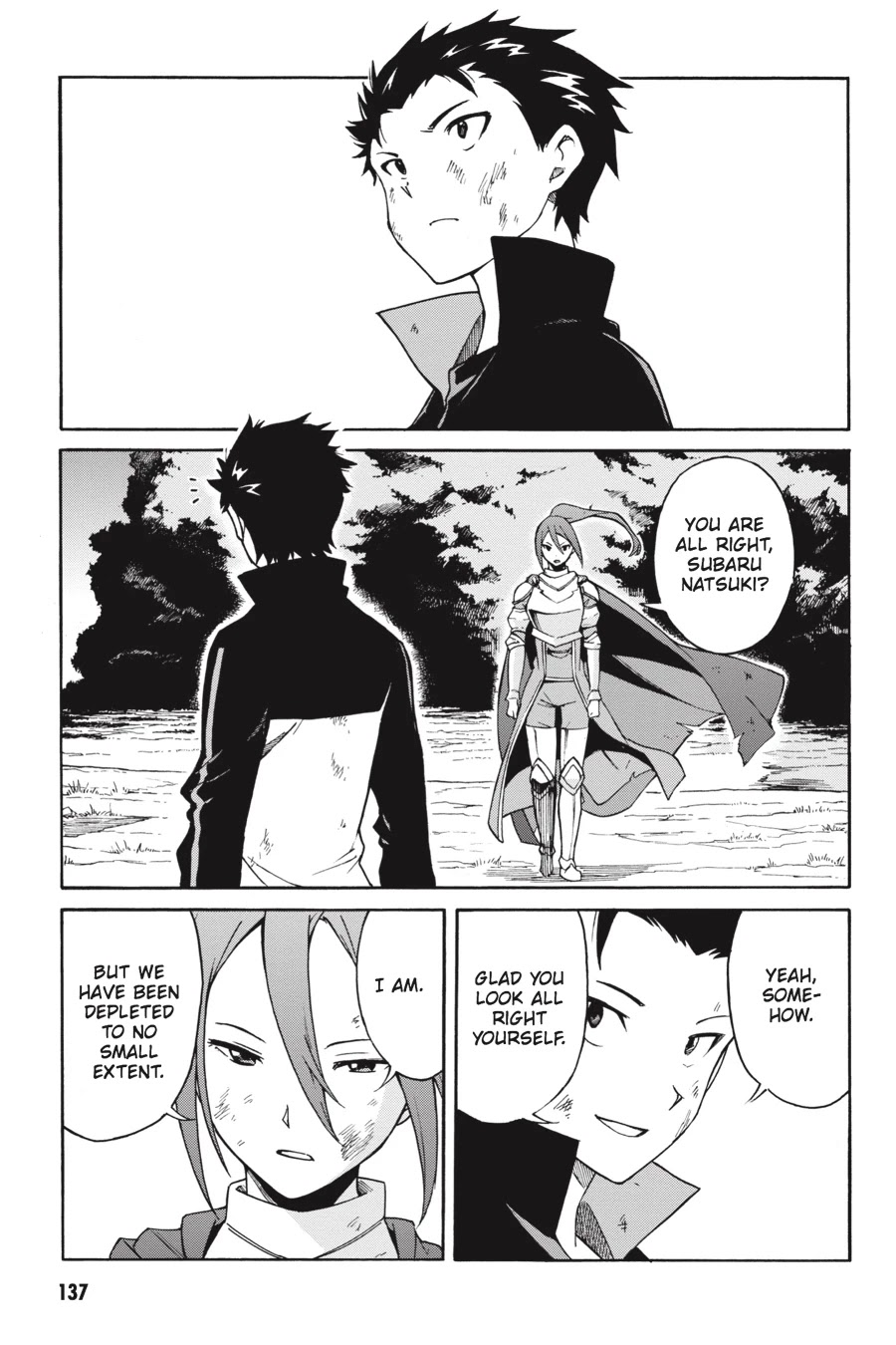 Re:Zero kara Hajimeru Isekai Seikatsu - Daisanshou - Truth of Zero Chapter 32 page 3 - Chapter 32