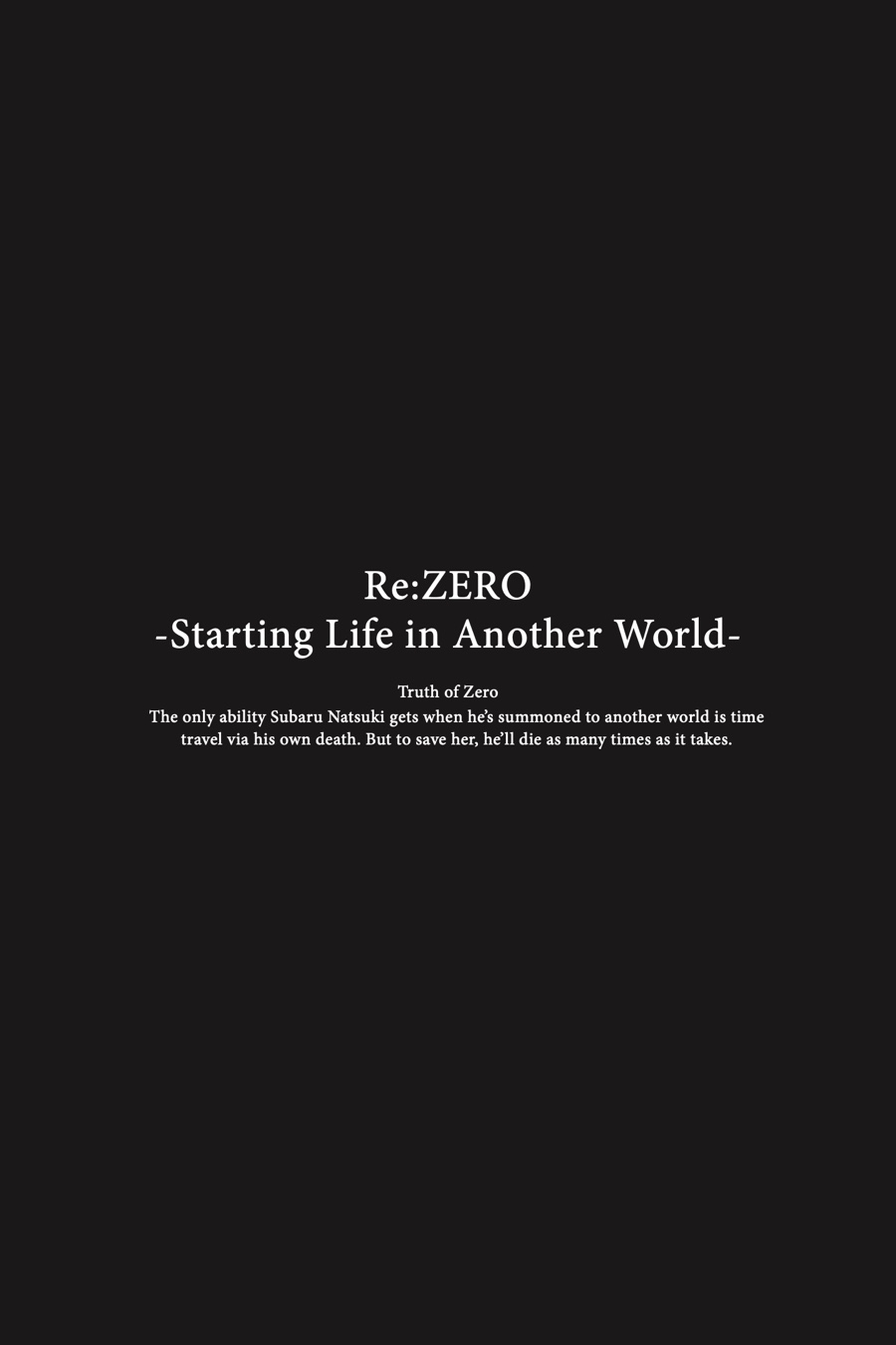 Re:Zero kara Hajimeru Isekai Seikatsu - Daisanshou - Truth of Zero Chapter 33 page 29 - Chapter 33