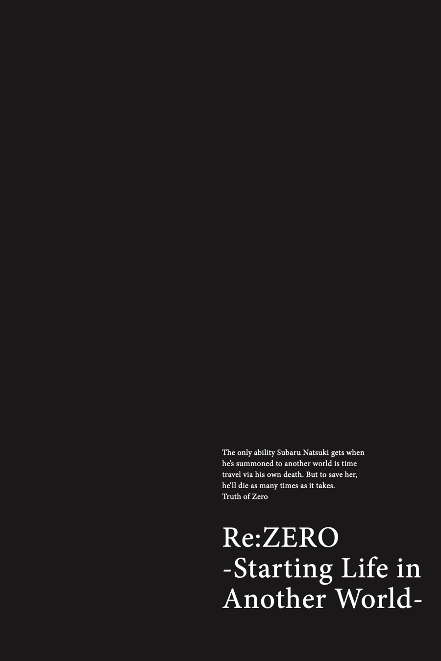 Re:Zero kara Hajimeru Isekai Seikatsu - Daisanshou - Truth of Zero Chapter 35 page 30 - Chapter 35