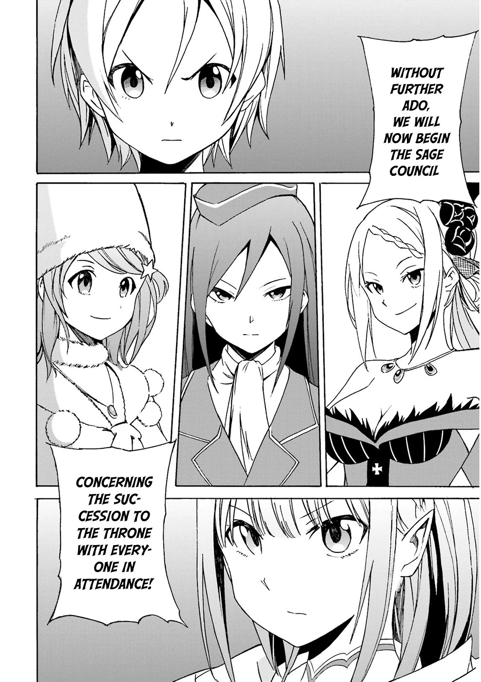 Re:Zero kara Hajimeru Isekai Seikatsu - Daisanshou - Truth of Zero Chapter 4 page 24 - Chapter 4: The Beginning Of The Royal Election