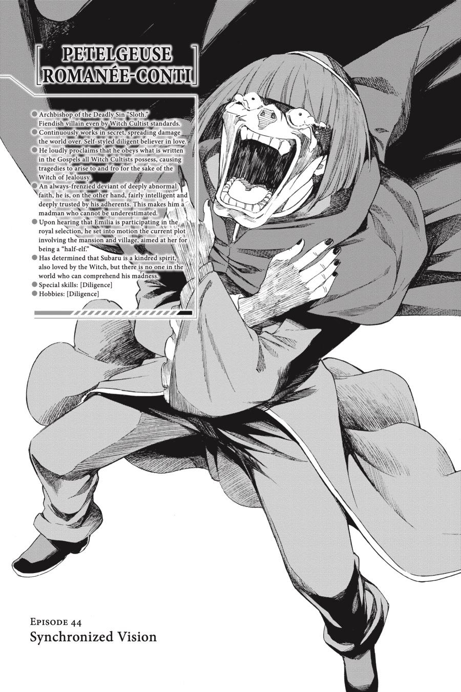 Re:Zero kara Hajimeru Isekai Seikatsu - Daisanshou - Truth of Zero Chapter 44 page 3 - Chapter 44