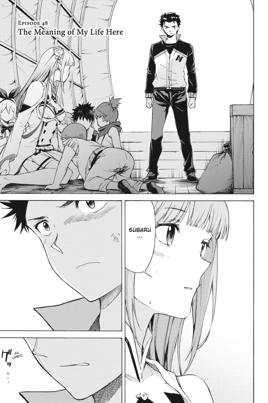 Re:Zero kara Hajimeru Isekai Seikatsu - Daisanshou - Truth of Zero Chapter 48 page 1 - Chapter 48