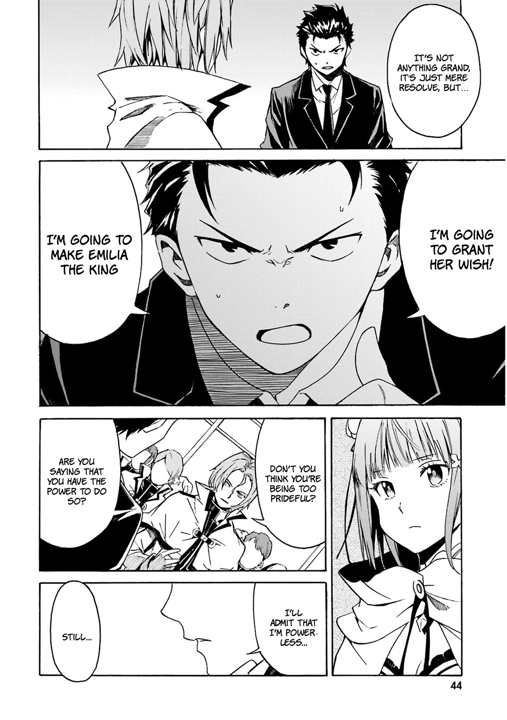 Re:Zero kara Hajimeru Isekai Seikatsu - Daisanshou - Truth of Zero Chapter 7 page 12 - Chapter 7: Self Proclaimed Knight, Natsuki Subaru