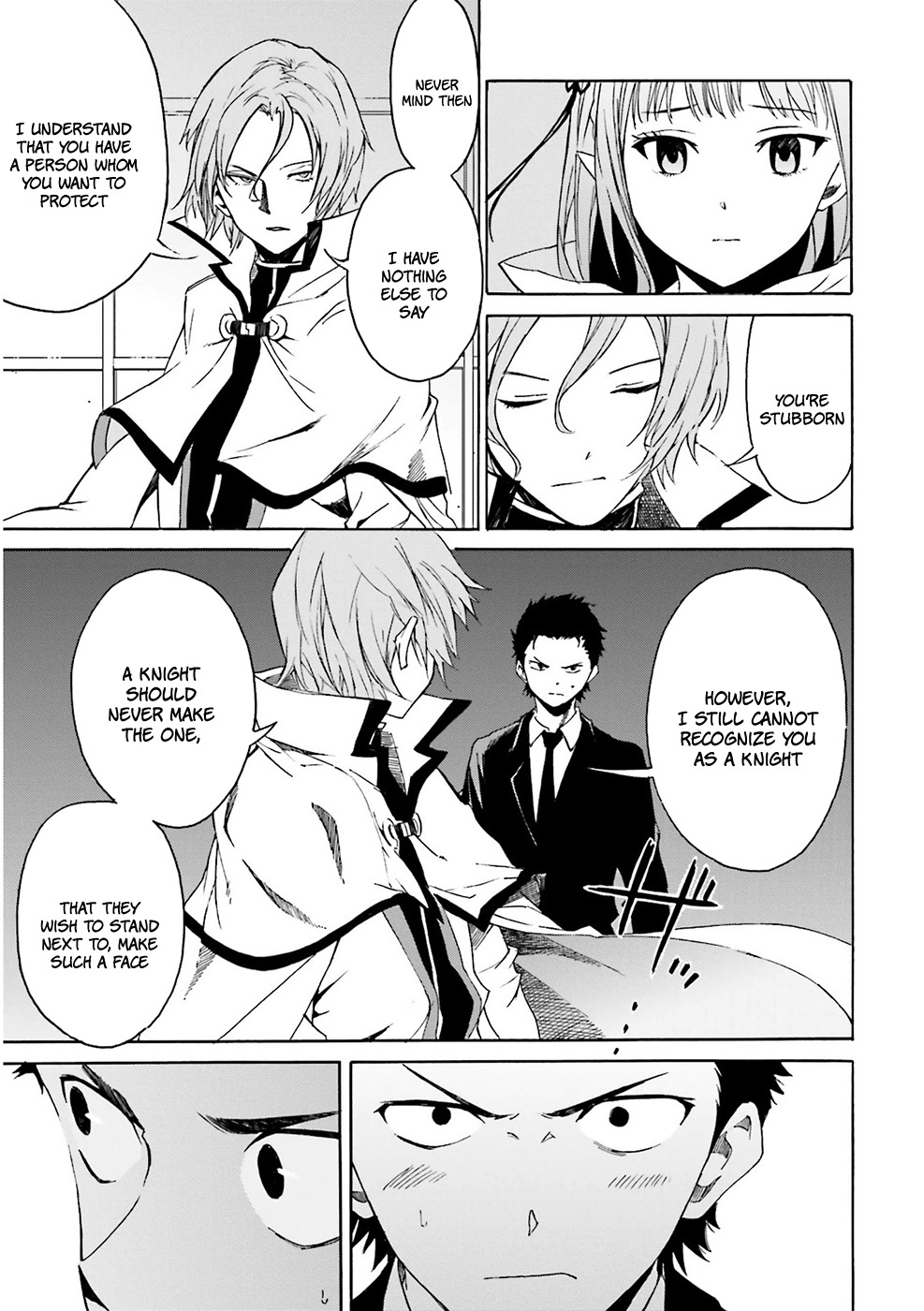 Re:Zero kara Hajimeru Isekai Seikatsu - Daisanshou - Truth of Zero Chapter 7 page 15 - Chapter 7: Self Proclaimed Knight, Natsuki Subaru
