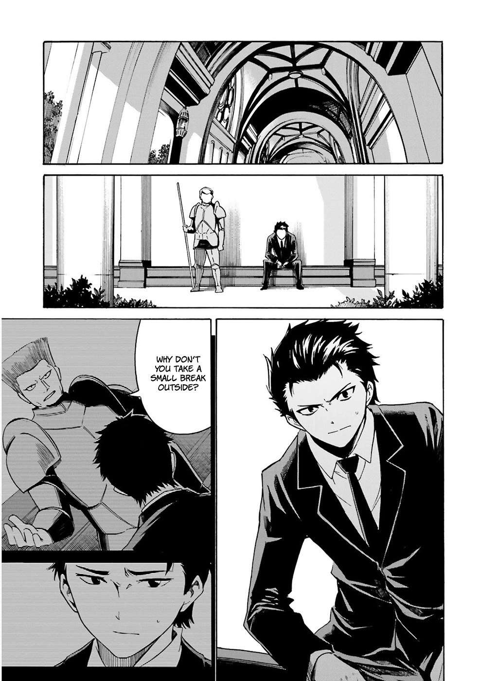 Re:Zero kara Hajimeru Isekai Seikatsu - Daisanshou - Truth of Zero Chapter 7 page 19 - Chapter 7: Self Proclaimed Knight, Natsuki Subaru