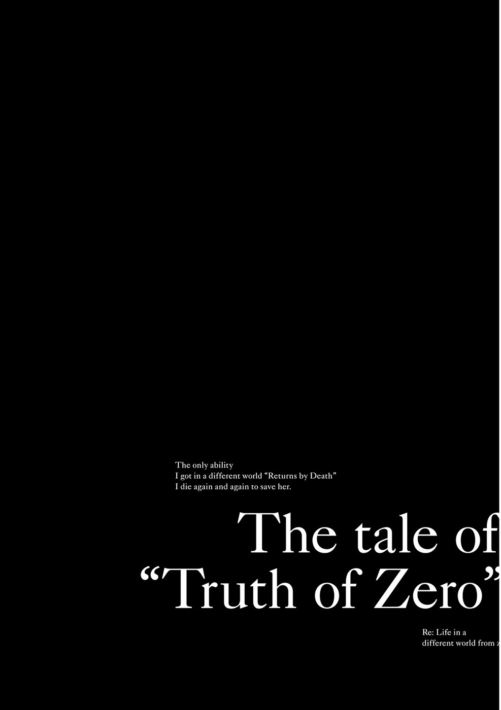 Re:Zero kara Hajimeru Isekai Seikatsu - Daisanshou - Truth of Zero Chapter 7 page 4 - Chapter 7: Self Proclaimed Knight, Natsuki Subaru