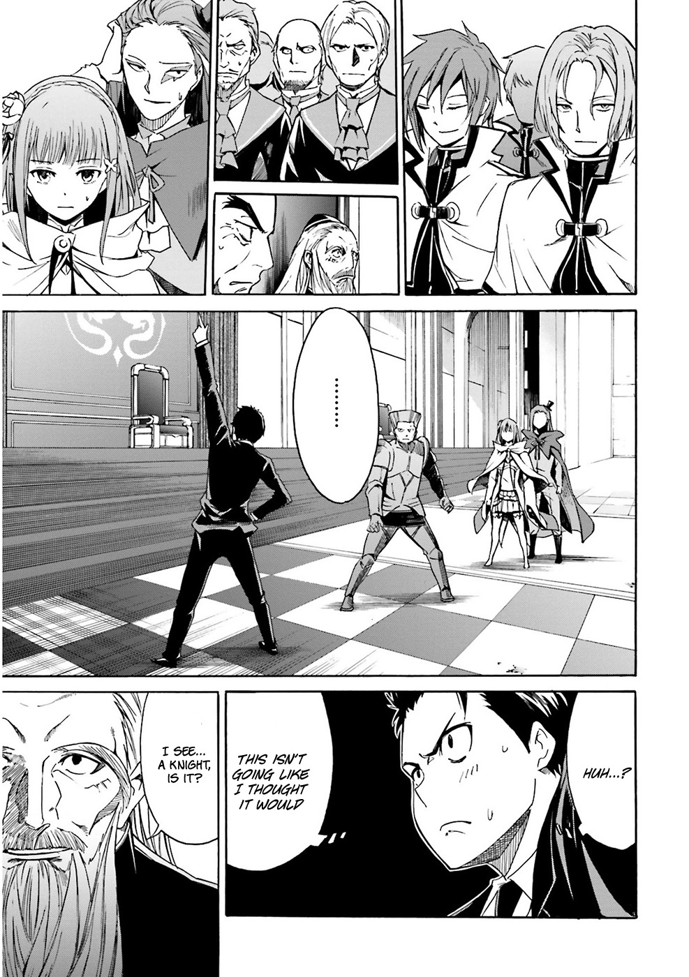 Re:Zero kara Hajimeru Isekai Seikatsu - Daisanshou - Truth of Zero Chapter 7 page 7 - Chapter 7: Self Proclaimed Knight, Natsuki Subaru