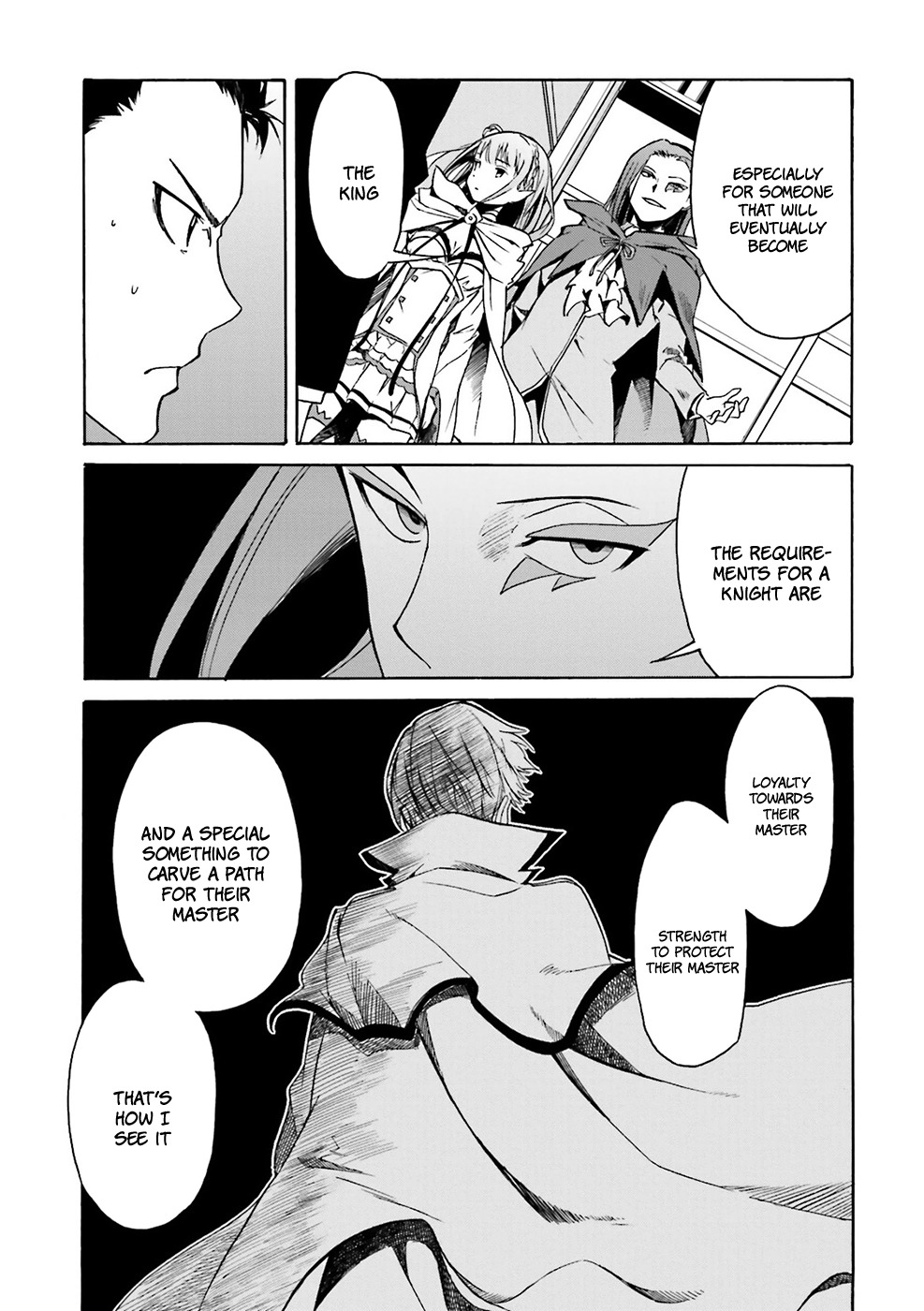 Re:Zero kara Hajimeru Isekai Seikatsu - Daisanshou - Truth of Zero Chapter 7 page 9 - Chapter 7: Self Proclaimed Knight, Natsuki Subaru