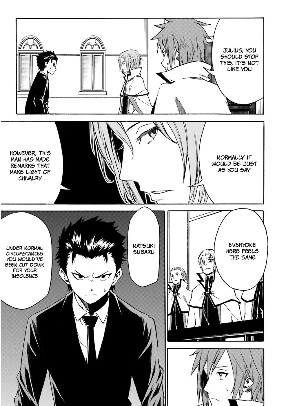Re:Zero kara Hajimeru Isekai Seikatsu - Daisanshou - Truth of Zero Chapter 8 page 10 - Chapter 8: Self Proclaimed Knight And Knight