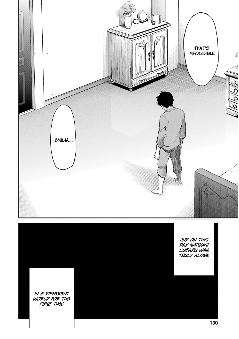Re:Zero kara Hajimeru Isekai Seikatsu - Daisanshou - Truth of Zero Chapter 9 page 28 - Chapter 9: Alone