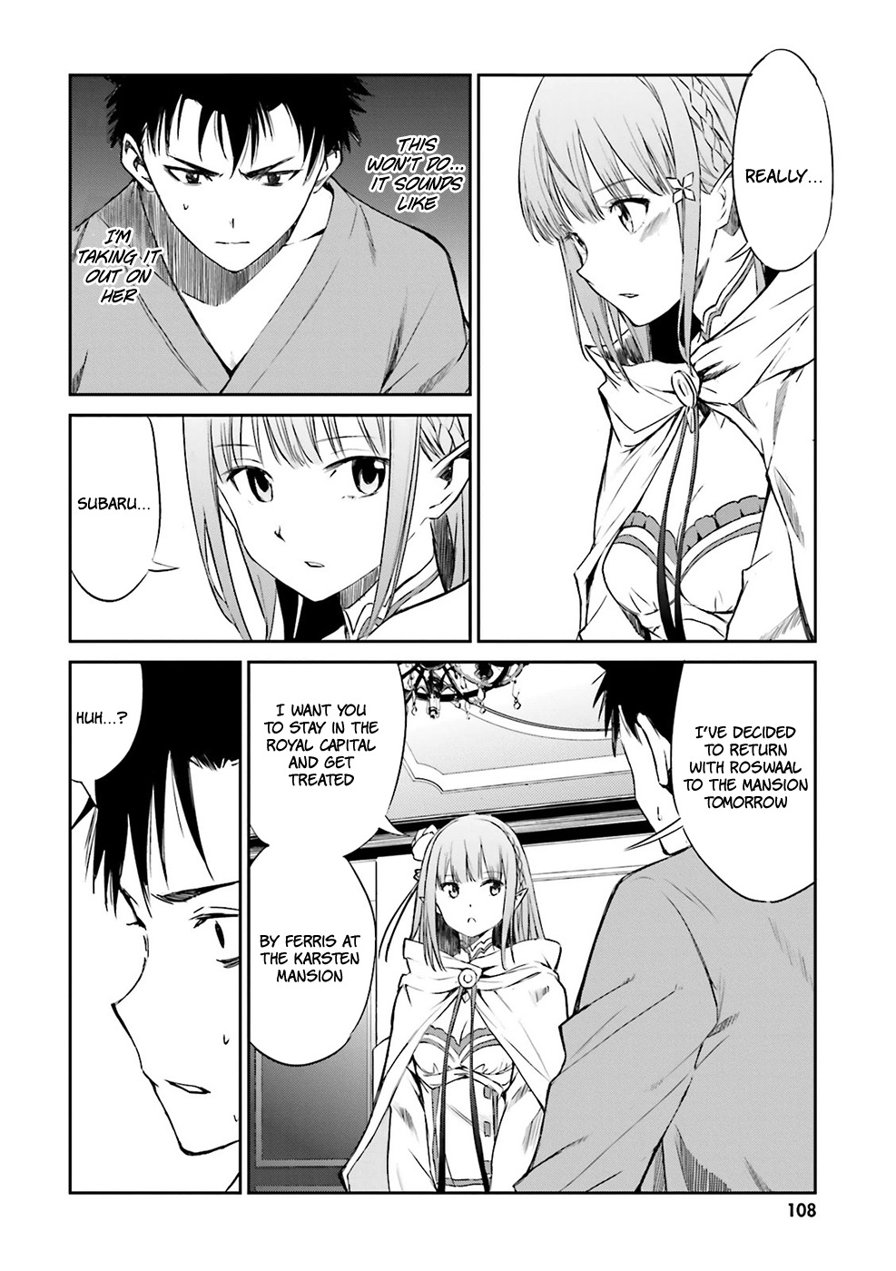 Re:Zero kara Hajimeru Isekai Seikatsu - Daisanshou - Truth of Zero Chapter 9 page 7 - Chapter 9: Alone