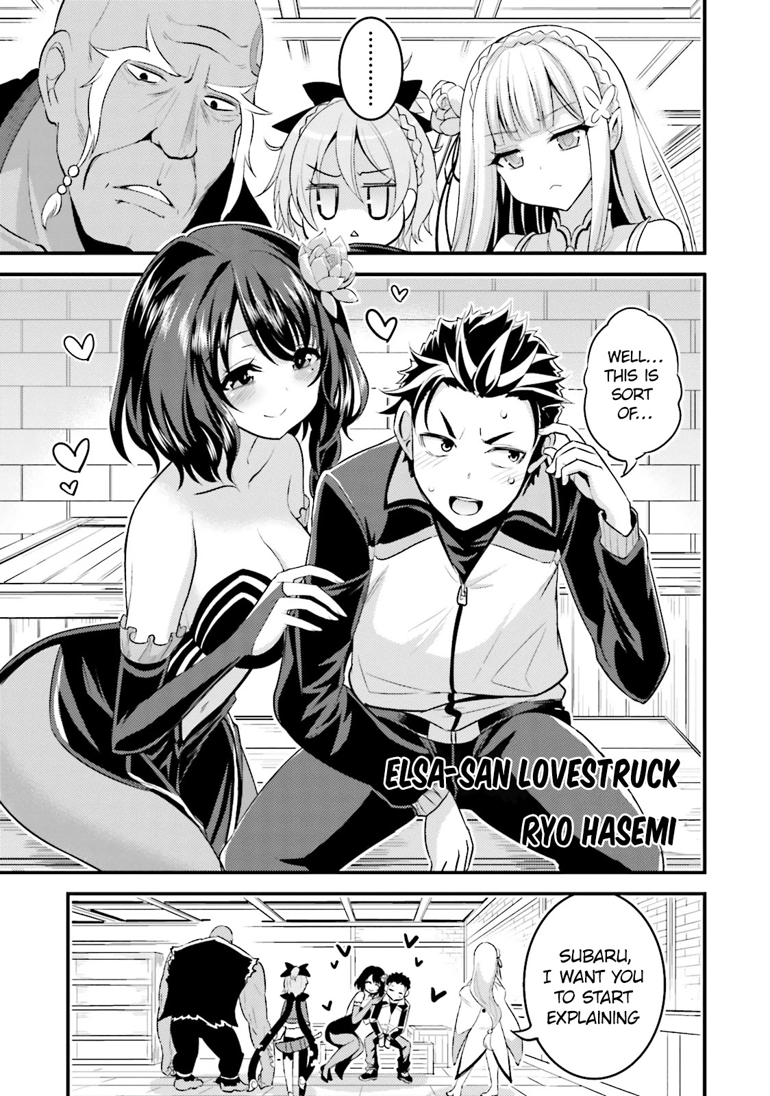 Re:Zero Kara Hajimeru Isekai Seikatsu Official Anthology Chapter 3 page 3 - Chapter 3: Elsa-san Lovestruck