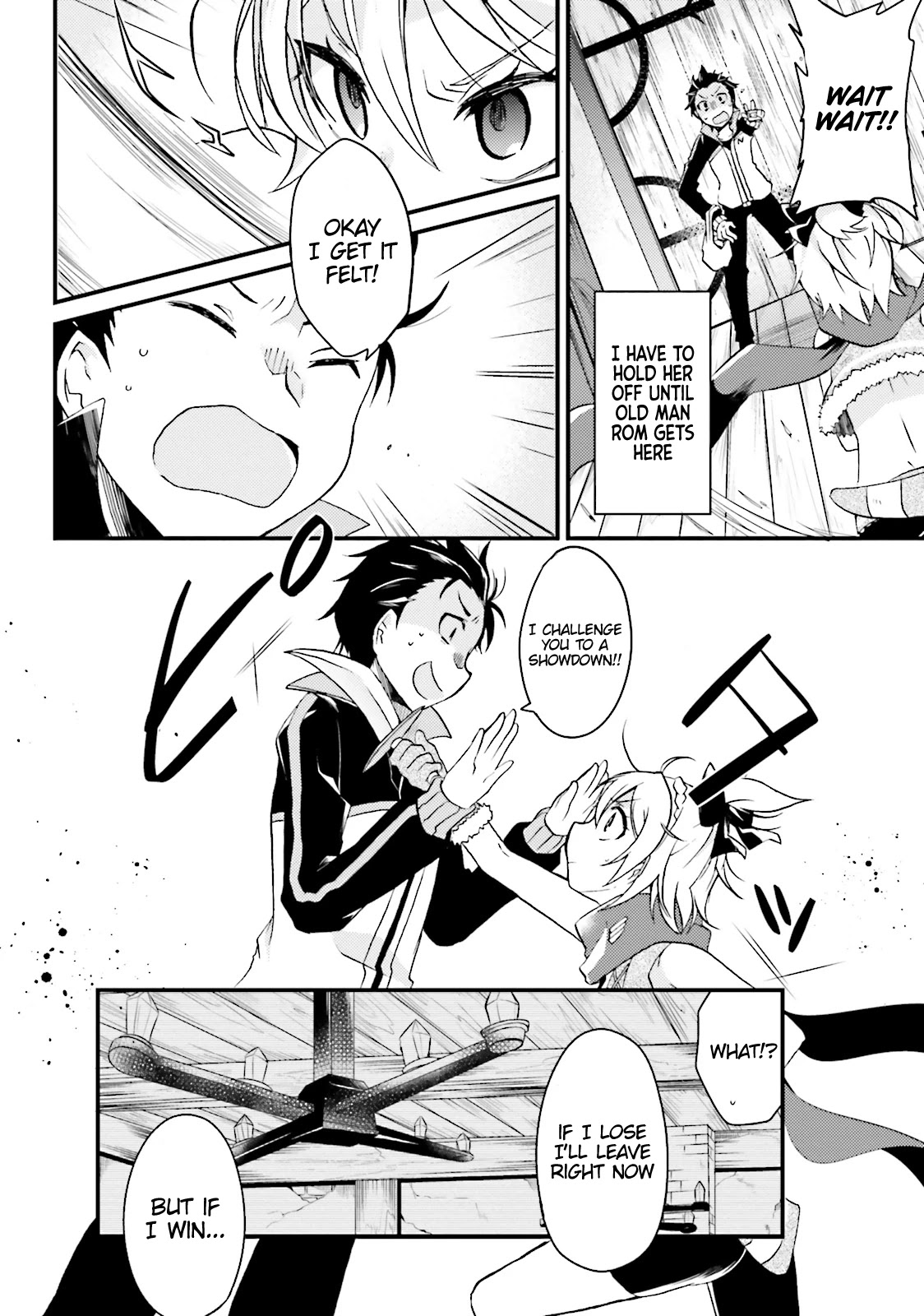 Re:Zero Kara Hajimeru Isekai Seikatsu Official Anthology Chapter 5 page 6 - Chapter 5: Insignia Scramble Chiki Chiki Battle