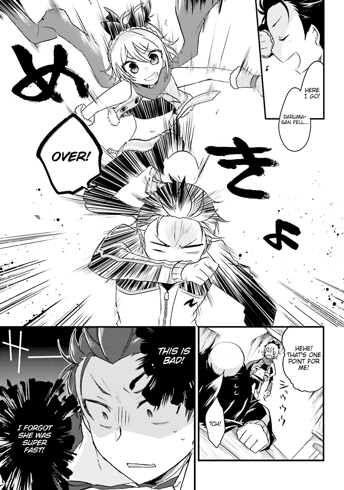 Re:Zero Kara Hajimeru Isekai Seikatsu Official Anthology Chapter 5 page 9 - Chapter 5: Insignia Scramble Chiki Chiki Battle