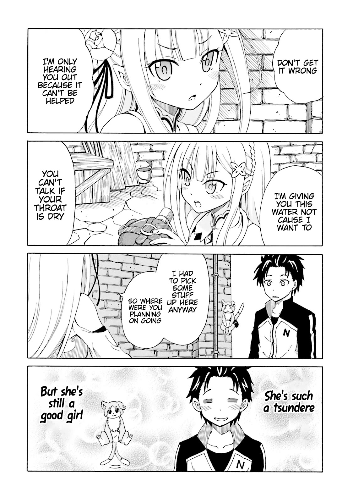 Re:Zero Kara Hajimeru Isekai Seikatsu Official Anthology Chapter 7 page 4 - Chapter 7: Life Full of Penalties In Another World