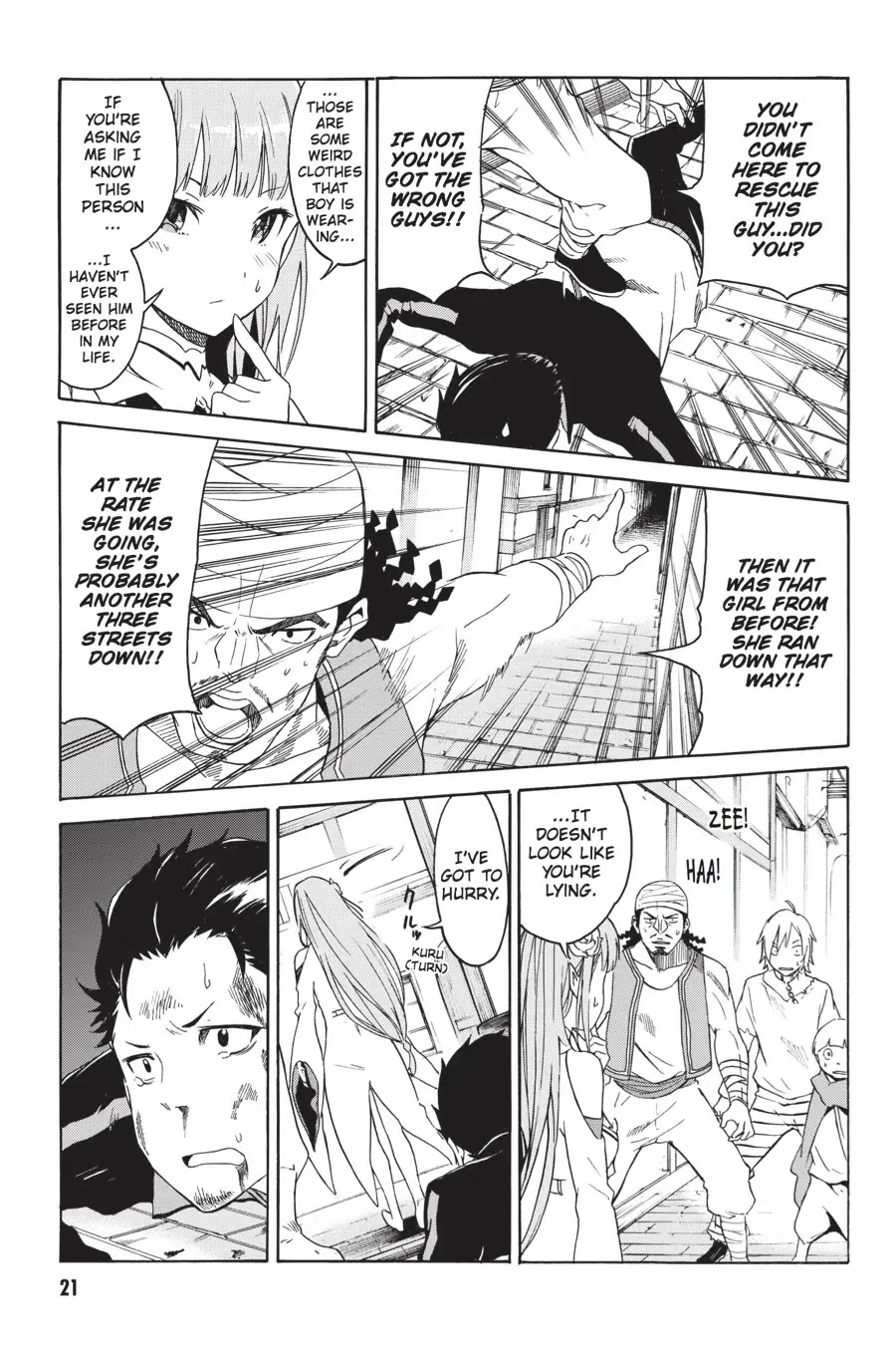 Re:ZERO - Starting Life in Another World - Chapter 1: A Day in the Capital Chapter 1 page 21 - Chapter 1