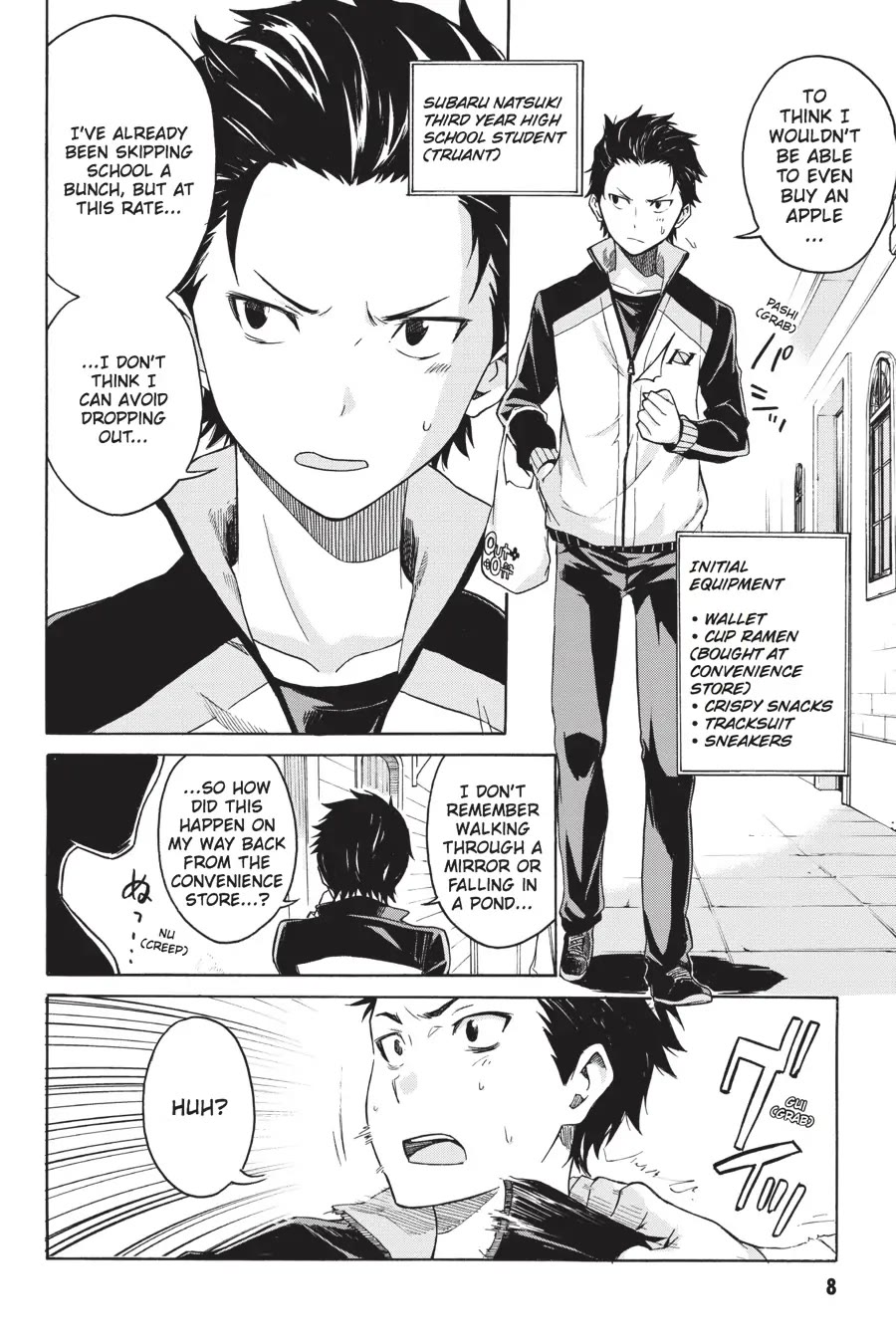 Re:ZERO - Starting Life in Another World - Chapter 1: A Day in the Capital Chapter 1 page 8 - Chapter 1