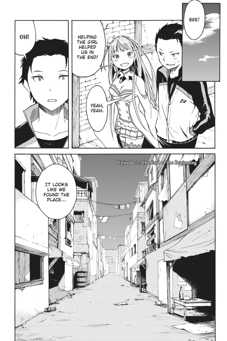 Re:ZERO - Starting Life in Another World - Chapter 1: A Day in the Capital Chapter 3 page 1 - Chapter 3