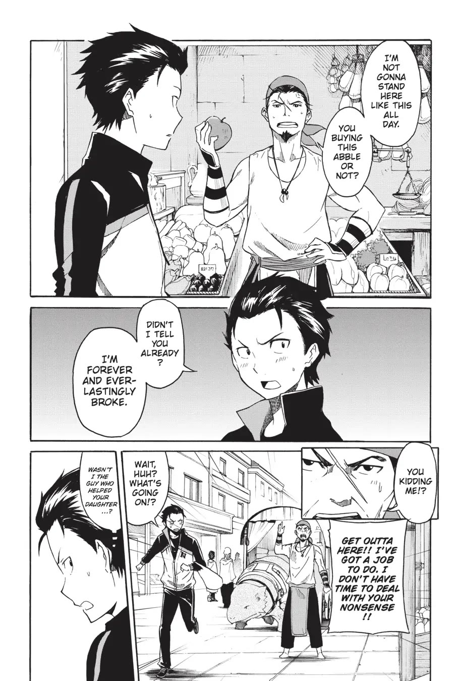 Re:ZERO - Starting Life in Another World - Chapter 1: A Day in the Capital Chapter 4 page 1 - Chapter 4