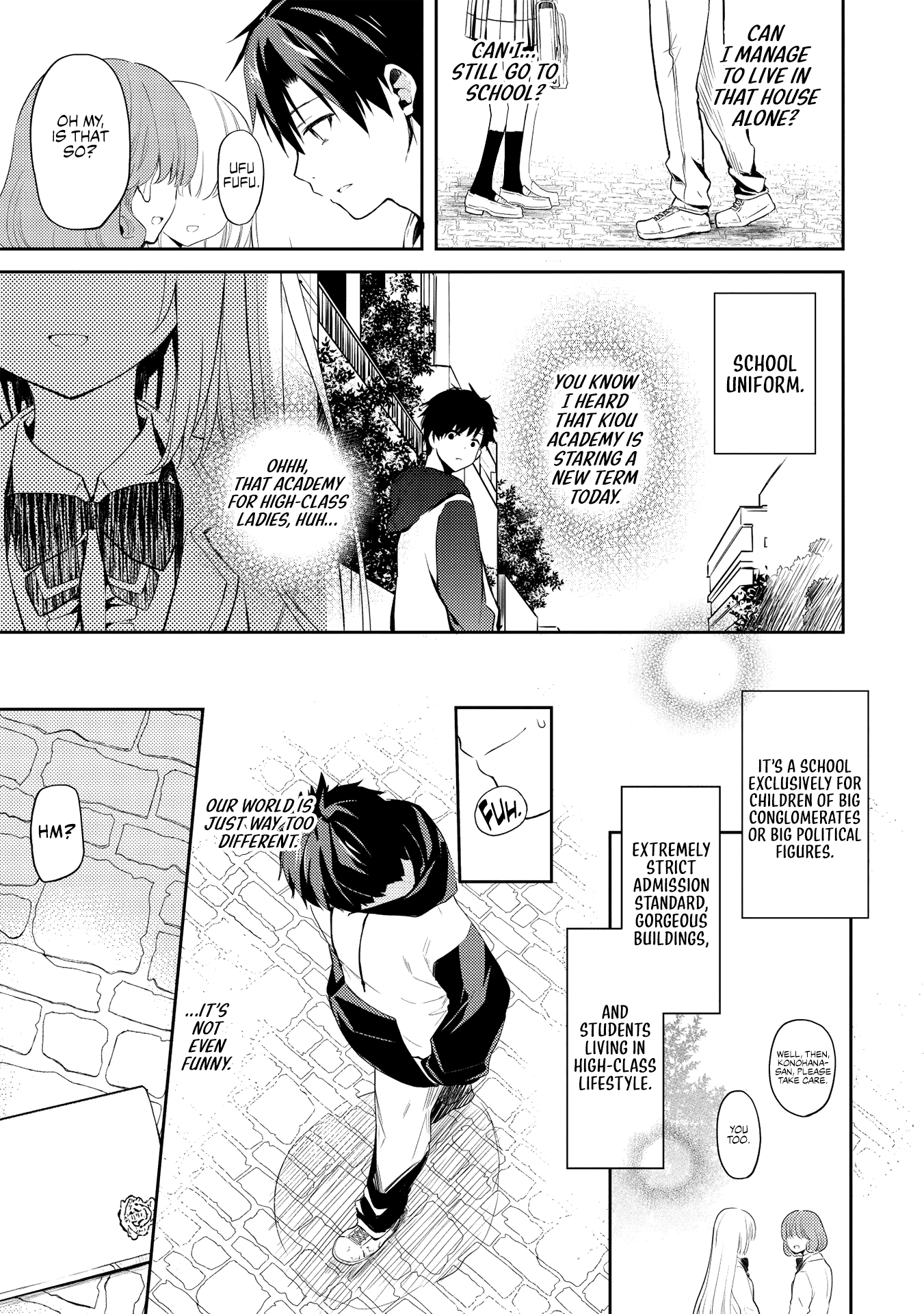 Rich Girl Caretaker Chapter 1 page 8 - Chapter 1