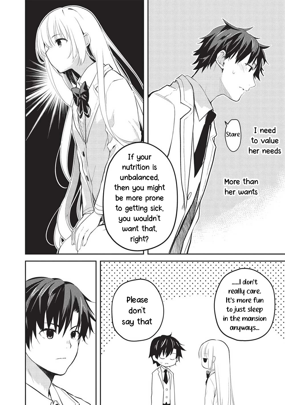 Rich Girl Caretaker Chapter 14 page 12 - Chapter 14